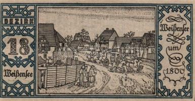 Német Birodalom/Weimari Köztársaság/ Berlin "1-20 kerületek" 20db klf szükségpénz, komplet...