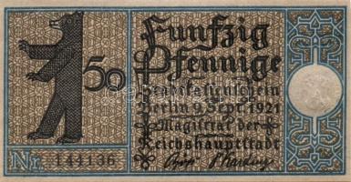 Német Birodalom/Weimari Köztársaság/ Berlin "1-20 kerületek" 20db klf szükségpénz, komplet...