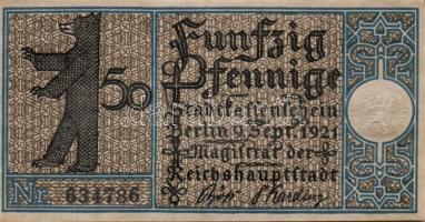 Német Birodalom/Weimari Köztársaság/ Berlin "1-20 kerületek" 20db klf szükségpénz, komplet...