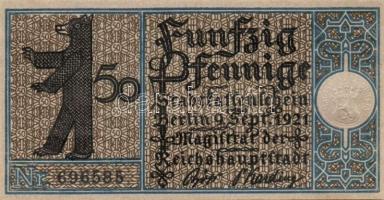 Német Birodalom/Weimari Köztársaság/ Berlin "1-20 kerületek" 20db klf szükségpénz, komplet...