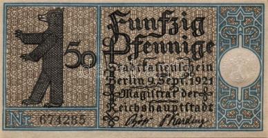 Német Birodalom/Weimari Köztársaság/ Berlin "1-20 kerületek" 20db klf szükségpénz, komplet...