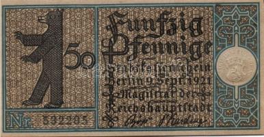 Német Birodalom/Weimari Köztársaság/ Berlin "1-20 kerületek" 20db klf szükségpénz, komplet...