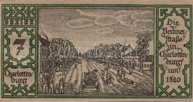 Német Birodalom/Weimari Köztársaság/ Berlin "1-20 kerületek" 20db klf szükségpénz, komplet...