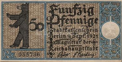 Német Birodalom/Weimari Köztársaság/ Berlin "1-20 kerületek" 20db klf szükségpénz, komplet...