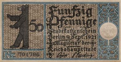 Német Birodalom/Weimari Köztársaság/ Berlin "1-20 kerületek" 20db klf szükségpénz, komplet...