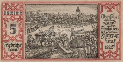 Német Birodalom/Weimari Köztársaság/ Berlin "1-20 kerületek" 20db klf szükségpénz, komplet...