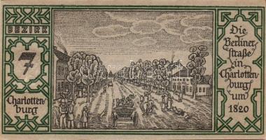 Német Birodalom/Weimari Köztársaság/ Berlin "1-20 kerületek" 20db klf szükségpénz, komplet...