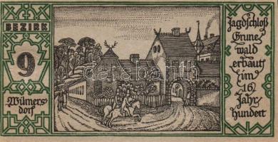 Német Birodalom/Weimari Köztársaság/ Berlin "1-20 kerületek" 20db klf szükségpénz, komplet...