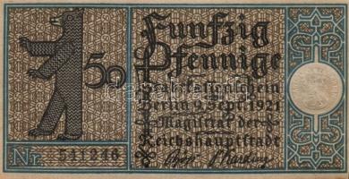 Német Birodalom/Weimari Köztársaság/ Berlin "1-20 kerületek" 20db klf szükségpénz, komplet...