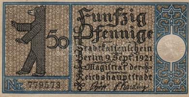 Német Birodalom/Weimari Köztársaság/ Berlin "1-20 kerületek" 20db klf szükségpénz, komplet...