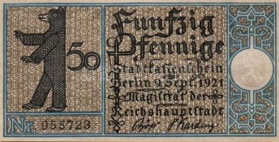 Német Birodalom/Weimari Köztársaság/ Berlin "1-20 kerületek" 20db klf szükségpénz, komplet...