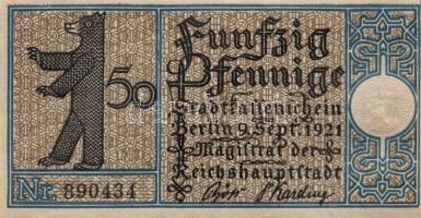 Német Birodalom/Weimari Köztársaság/ Berlin "1-20 kerületek" 20db klf szükségpénz, komplet...