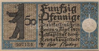 Német Birodalom/Weimari Köztársaság/ Berlin "1-20 kerületek" 20db klf szükségpénz, komplet...