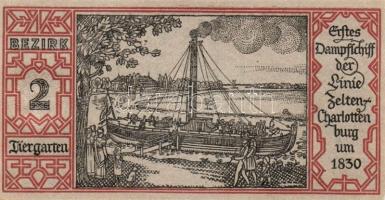 Német Birodalom/Weimari Köztársaság/ Berlin "1-20 kerületek" 20db klf szükségpénz, komplet...