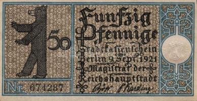 Német Birodalom/Weimari Köztársaság/ Berlin "1-20 kerületek" 20db klf szükségpénz, komplet...