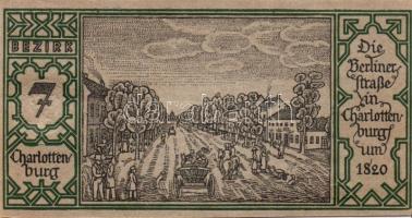 Német Birodalom/Weimari Köztársaság/ Berlin "1-20 kerületek" 20db klf szükségpénz, komplet...