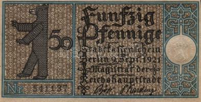 Német Birodalom/Weimari Köztársaság/ Berlin "1-20 kerületek" 20db klf szükségpénz, komplet...