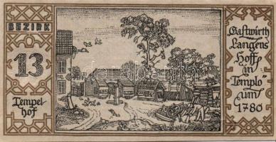 Német Birodalom/Weimari Köztársaság/ Berlin "1-20 kerületek" 20db klf szükségpénz, komplet...