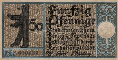 Német Birodalom/Weimari Köztársaság/ Berlin "1-20 kerületek" 20db klf szükségpénz, komplet...