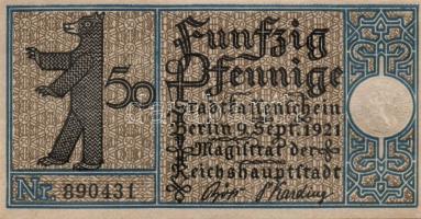 Német Birodalom/Weimari Köztársaság/ Berlin "1-20 kerületek" 20db klf szükségpénz, komplet...