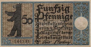 Német Birodalom/Weimari Köztársaság/ Berlin "1-20 kerületek" 20db klf szükségpénz, komplet...