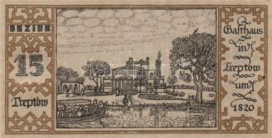 Német Birodalom/Weimari Köztársaság/ Berlin "1-20 kerületek" 20db klf szükségpénz, komplet...