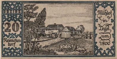 Német Birodalom/Weimari Köztársaság/ Berlin "1-20 kerületek" 20db klf szükségpénz, komplet...