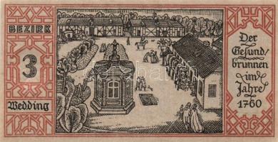 Német Birodalom/Weimari Köztársaság/ Berlin "1-20 kerületek" 20db klf szükségpénz, komplet...