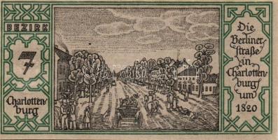 Német Birodalom/Weimari Köztársaság/ Berlin "1-20 kerületek" 20db klf szükségpénz, komplet...