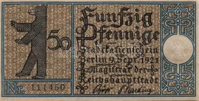 Német Birodalom/Weimari Köztársaság/ Berlin "1-20 kerületek" 20db klf szükségpénz, komplet...