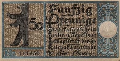 Német Birodalom/Weimari Köztársaság/ Berlin "1-20 kerületek" 20db klf szükségpénz, komplet...