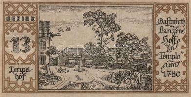 Német Birodalom/Weimari Köztársaság/ Berlin "1-20 kerületek" 20db klf szükségpénz, komplet...