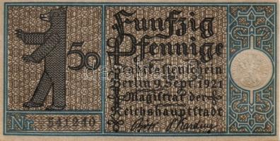 Német Birodalom/Weimari Köztársaság/ Berlin "1-20 kerületek" 20db klf szükségpénz, komplet...