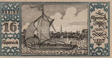 Német Birodalom/Weimari Köztársaság/ Berlin "1-20 kerületek" 20db klf szükségpénz, komplet...