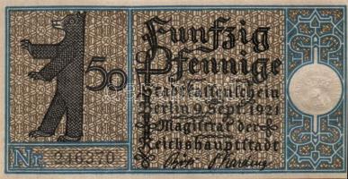 Német Birodalom/Weimari Köztársaság/ Berlin "1-20 kerületek" 20db klf szükségpénz, komplet...