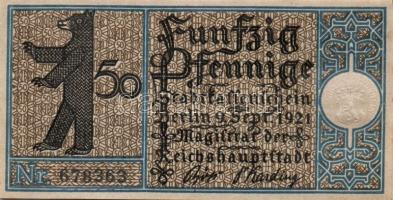 Német Birodalom/Weimari Köztársaság/ Berlin "1-20 kerületek" 20db klf szükségpénz, komplet...