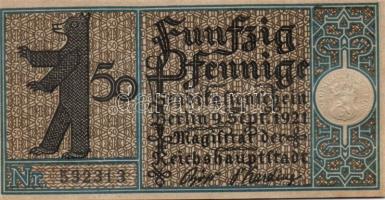 Német Birodalom/Weimari Köztársaság/ Berlin "1-20 kerületek" 20db klf szükségpénz, komplet...