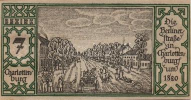 Német Birodalom/Weimari Köztársaság/ Berlin "1-20 kerületek" 20db klf szükségpénz, komplet...