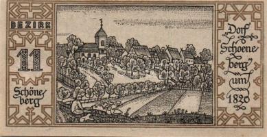 Német Birodalom/Weimari Köztársaság/ Berlin "1-20 kerületek" 20db klf szükségpénz, komplet...