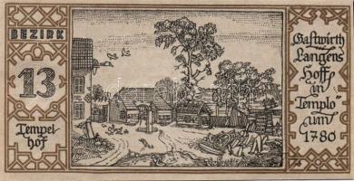 Német Birodalom/Weimari Köztársaság/ Berlin "1-20 kerületek" 20db klf szükségpénz, komplet...