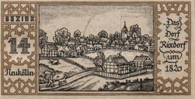 Német Birodalom/Weimari Köztársaság/ Berlin "1-20 kerületek" 20db klf szükségpénz, komplet...