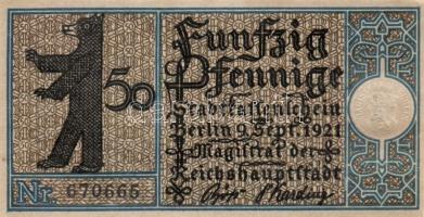 Német Birodalom/Weimari Köztársaság/ Berlin "1-20 kerületek" 20db klf szükségpénz, komplet...