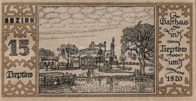 Német Birodalom/Weimari Köztársaság/ Berlin "1-20 kerületek" 20db klf szükségpénz, komplet...