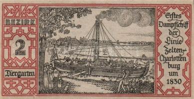 Német Birodalom/Weimari Köztársaság/ Berlin "1-20 kerületek" 20db klf szükségpénz, komplet...