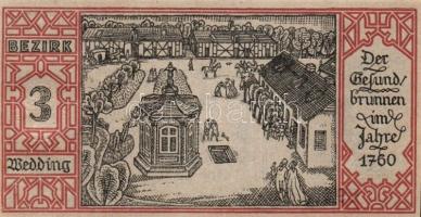 Német Birodalom/Weimari Köztársaság/ Berlin "1-20 kerületek" 20db klf szükségpénz, komplet...