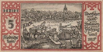 Német Birodalom/Weimari Köztársaság/ Berlin "1-20 kerületek" 20db klf szükségpénz, komplet...