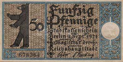 Német Birodalom/Weimari Köztársaság/ Berlin "1-20 kerületek" 20db klf szükségpénz, komplet...