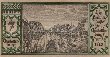 Német Birodalom/Weimari Köztársaság/ Berlin "1-20 kerületek" 20db klf szükségpénz, komplet...