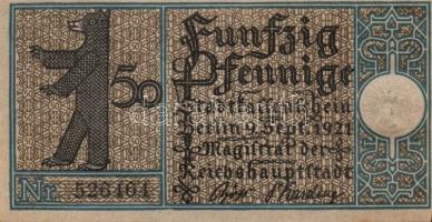 Német Birodalom/Weimari Köztársaság/ Berlin "1-20 kerületek" 20db klf szükségpénz, komplet...