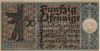 Német Birodalom/Weimari Köztársaság/ Berlin "1-20 kerületek" 20db klf szükségpénz, komplet...